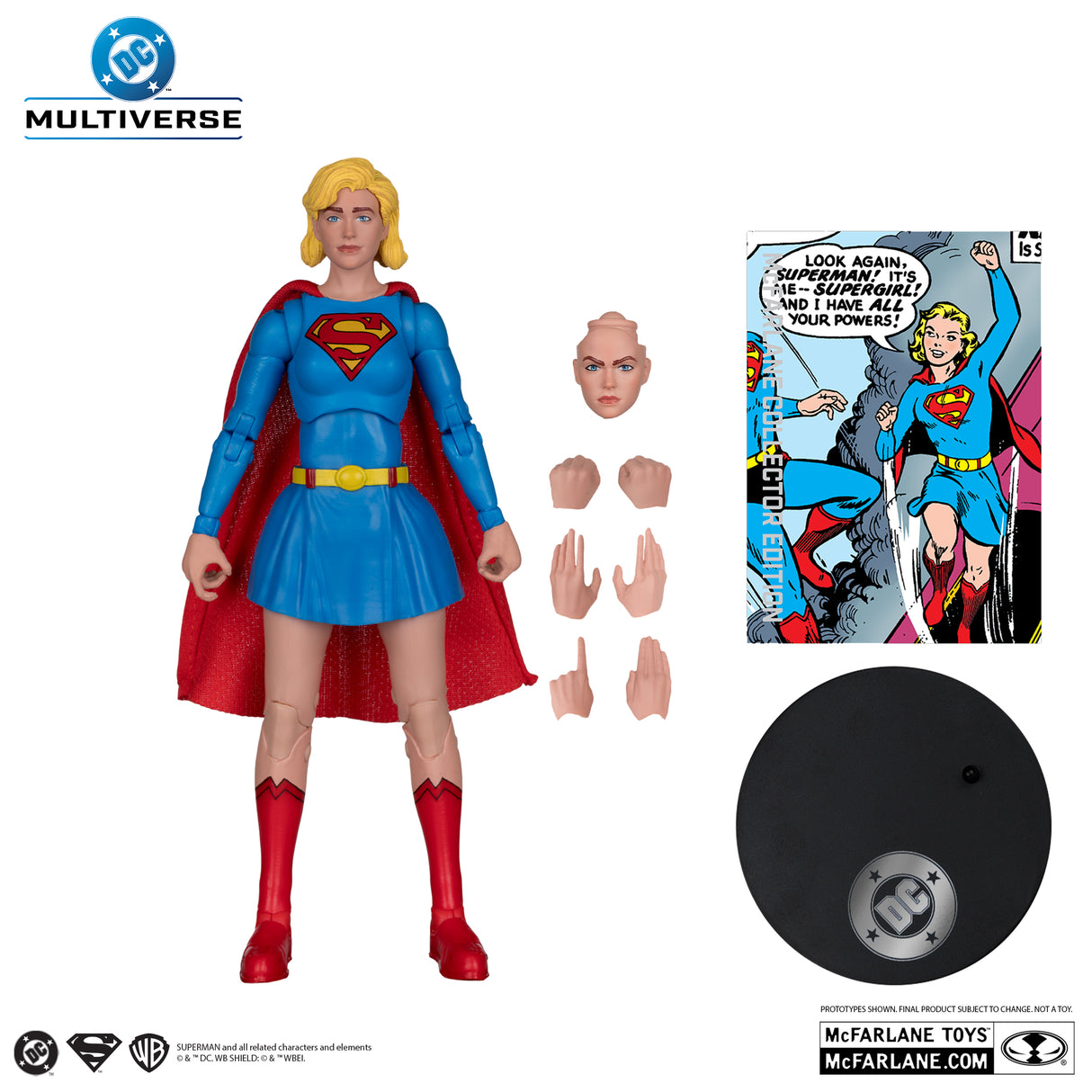 DC McFarlane Collector Edition 7IN WV14 - 59 Supergirl (1st Appearance)