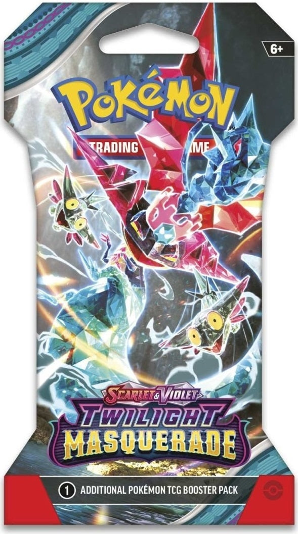 Pokemon TCG: Twilight Masquerade Sleeved Booster - Case of 24