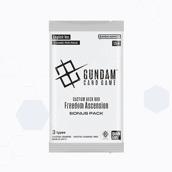 Gundam Card Game: Deck Build Box Freedom Ascension (SC01)