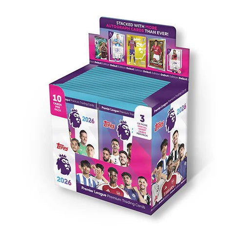 Topps - Premier League 2025/26 Card Packets (28 Count)