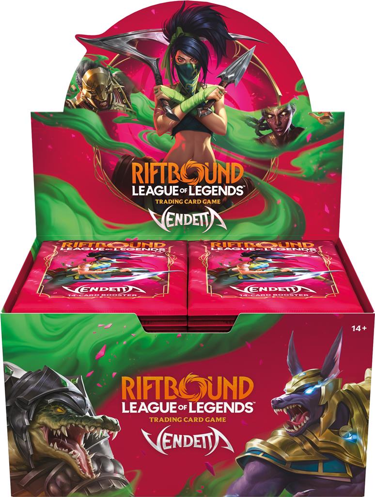 Riftbound: League of Legends Trading Card Game - Vendetta Booster Display