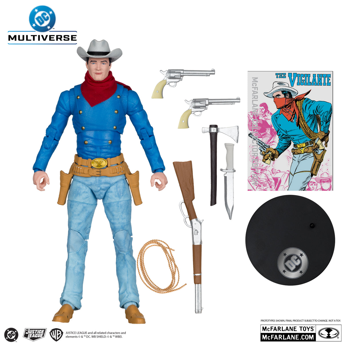 DC McFarlane Collector Edition 7IN WV14 - 56 Vigilante (All Star Squadron)
