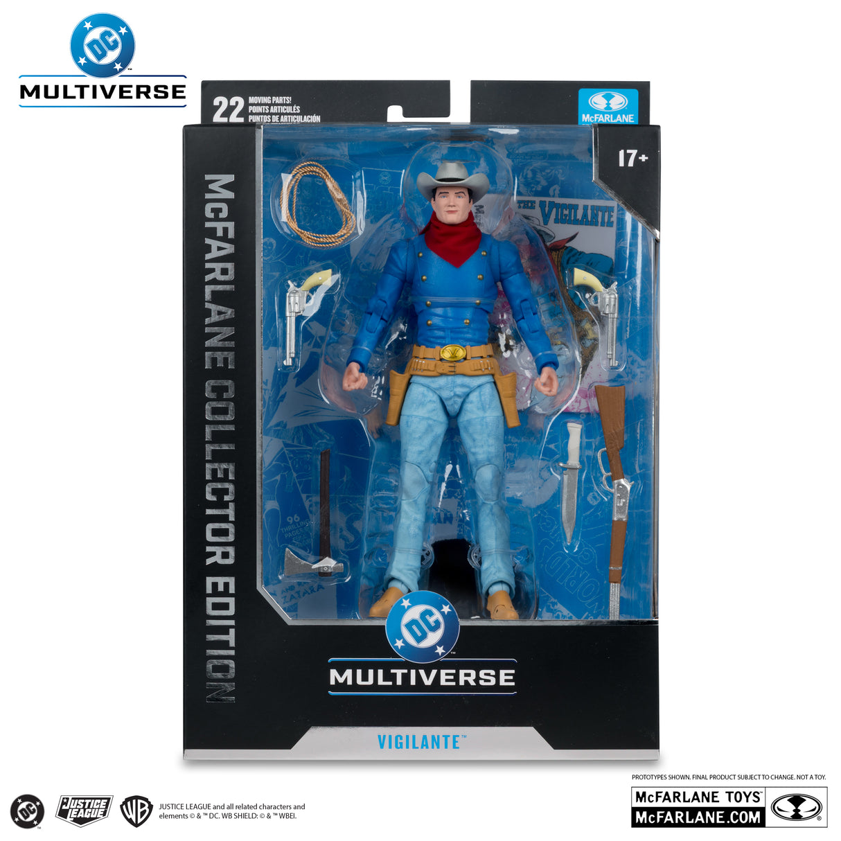 DC McFarlane Collector Edition 7IN WV14 - 56 Vigilante (All Star Squadron)