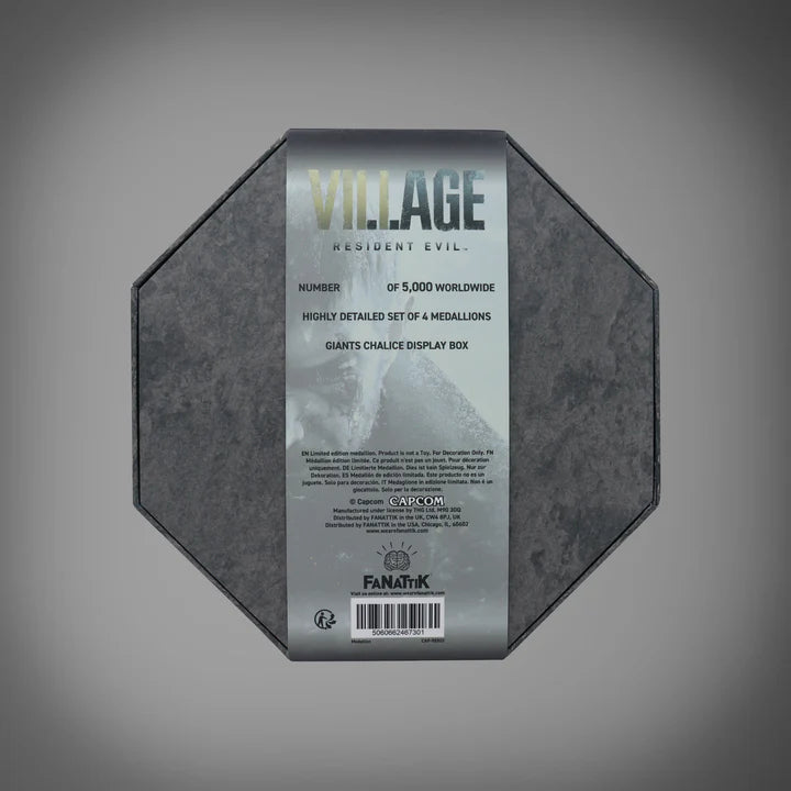Resident Evil Village Limited Edition Replica House Crest Medallion Collection