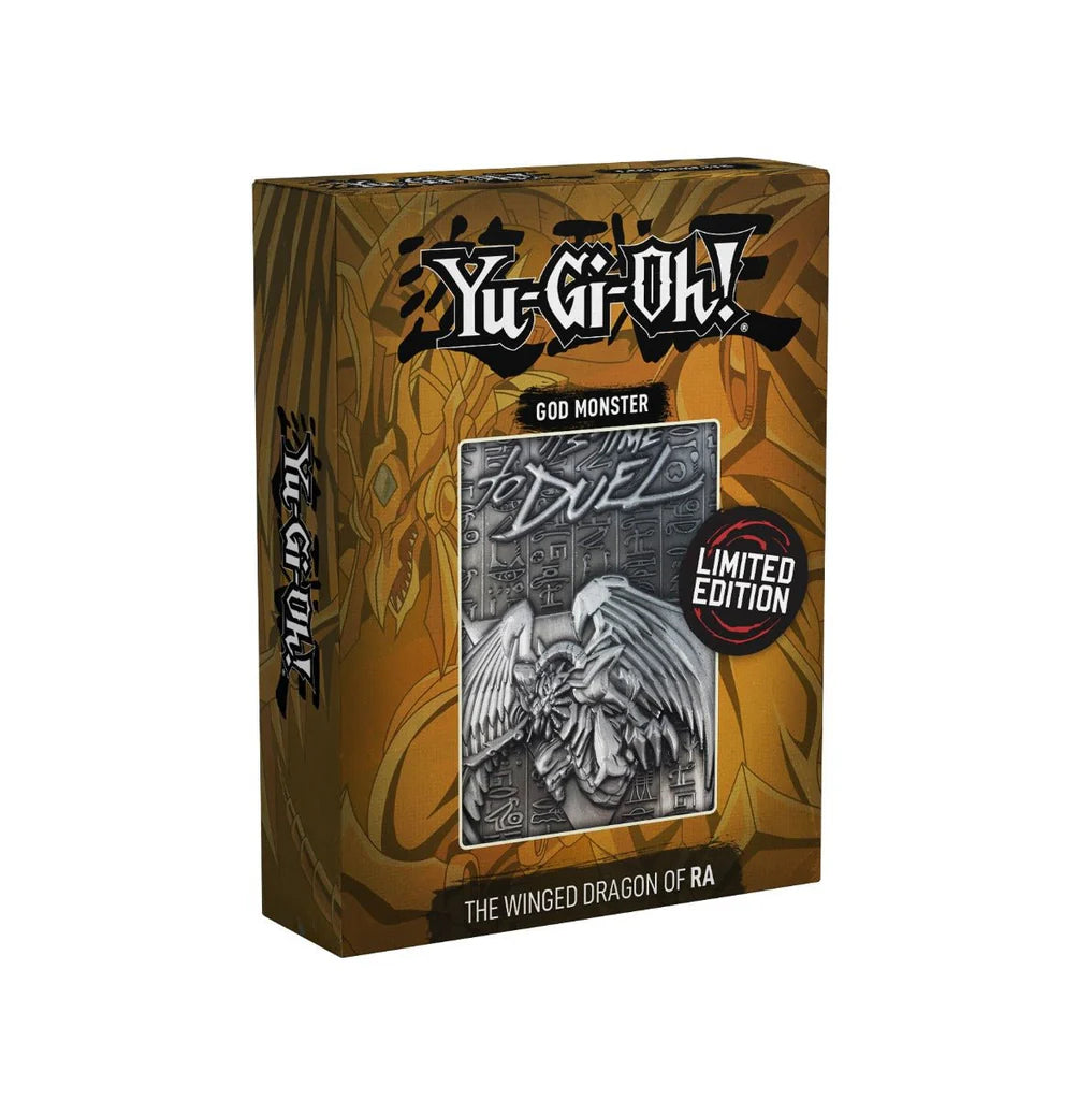 Yu-Gi-Oh! - Winged Dragon Of Ra Metal God Card