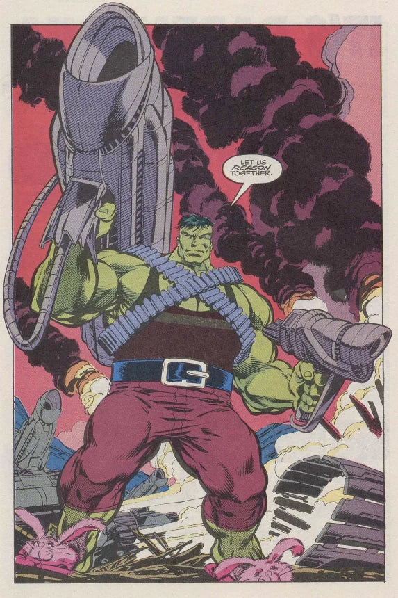 What's with the Bunny Slippers, Hulk?