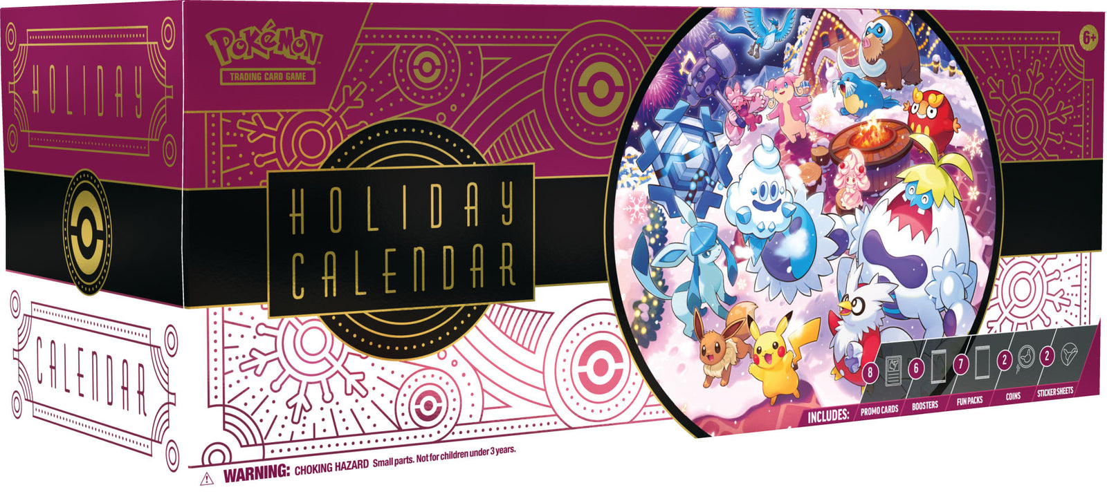 Pokemon TCG: Holiday Calendar 2025 Revealed for August