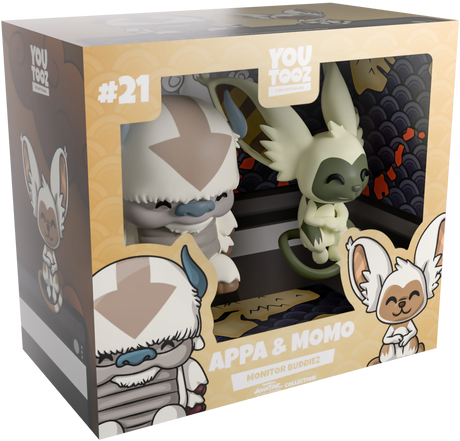 YouTooz - Avatar the Last Airbender: Appa & Momo Monitor Buddiez