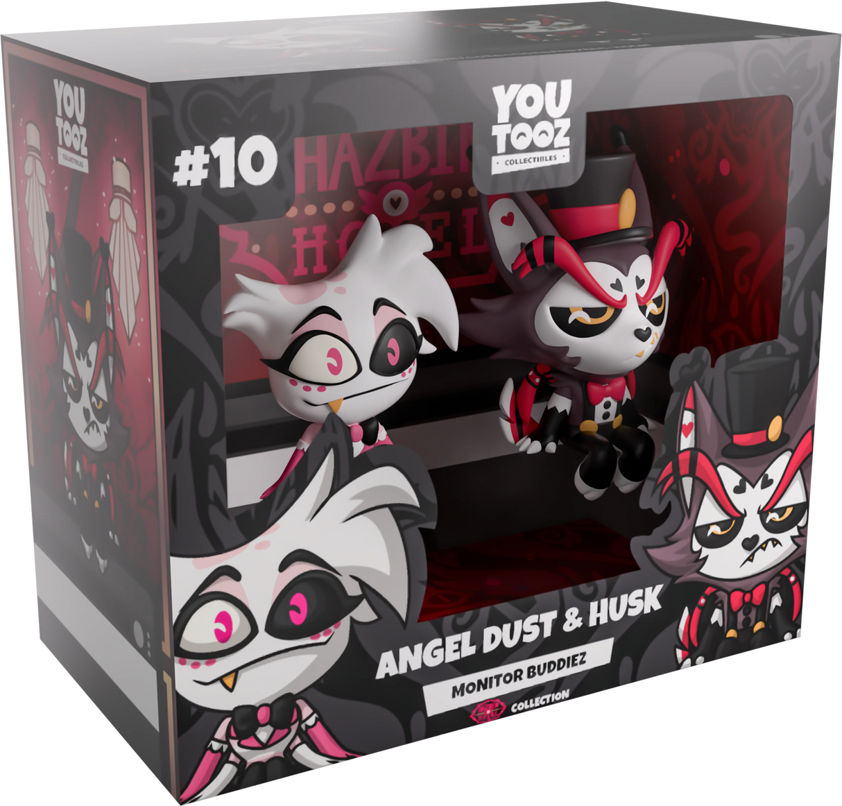 YouTooz - Hazbin Hotel: Angel Dust and Husk Monitor Buddiez