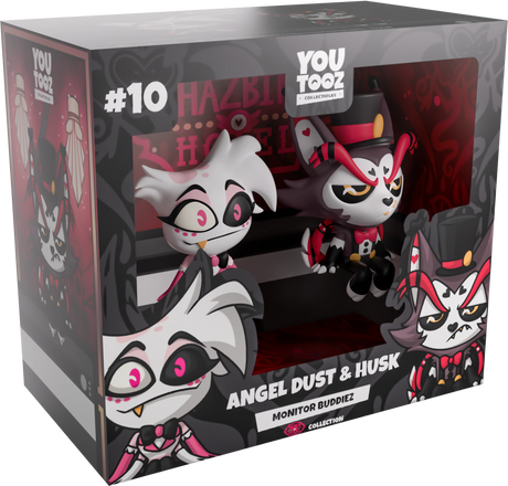 YouTooz - Hazbin Hotel: Angel Dust and Husk Monitor Buddiez