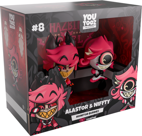 YouTooz - Hazbin Hotel: Alastor and Niffty Monitor Buddiez