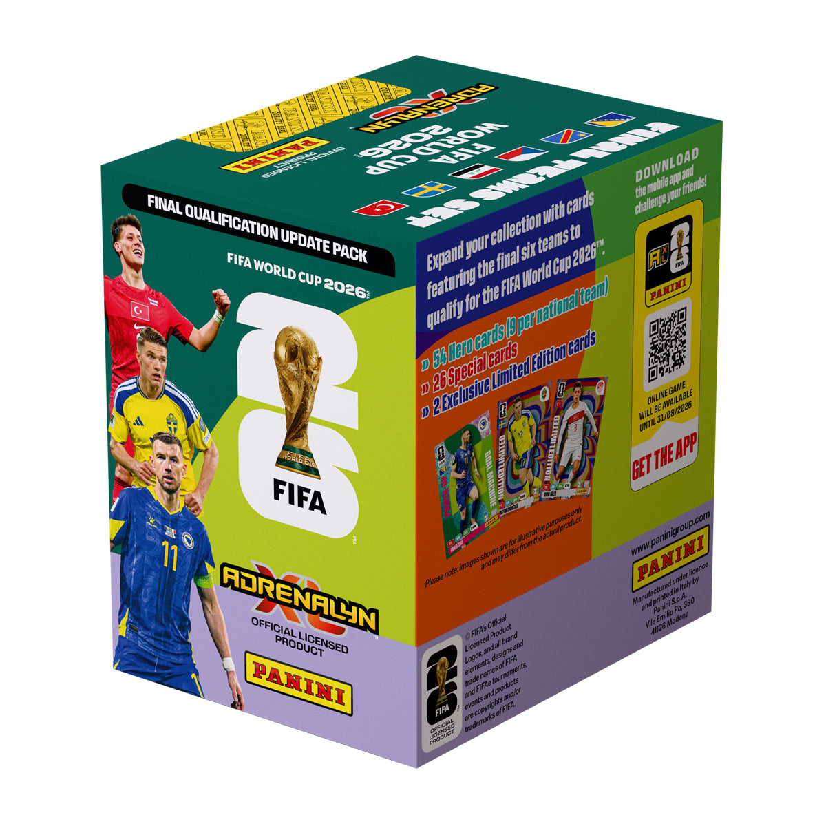 FIFA World Cup 2026 Adrenalyn XL Final Teams Set