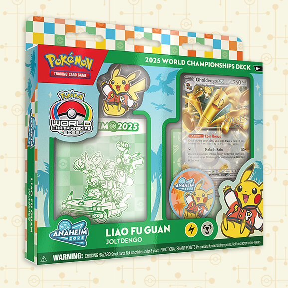 Pokemon TCG: World Championship Decks 2025 - Liao Fu Guan