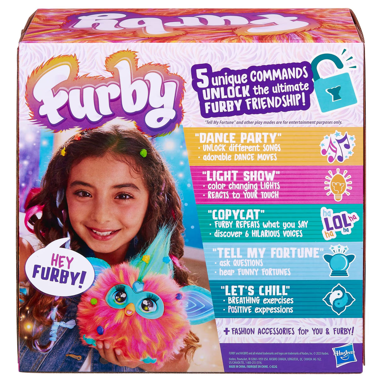 Hasbro Furby Interactive Plush Toy - Coral