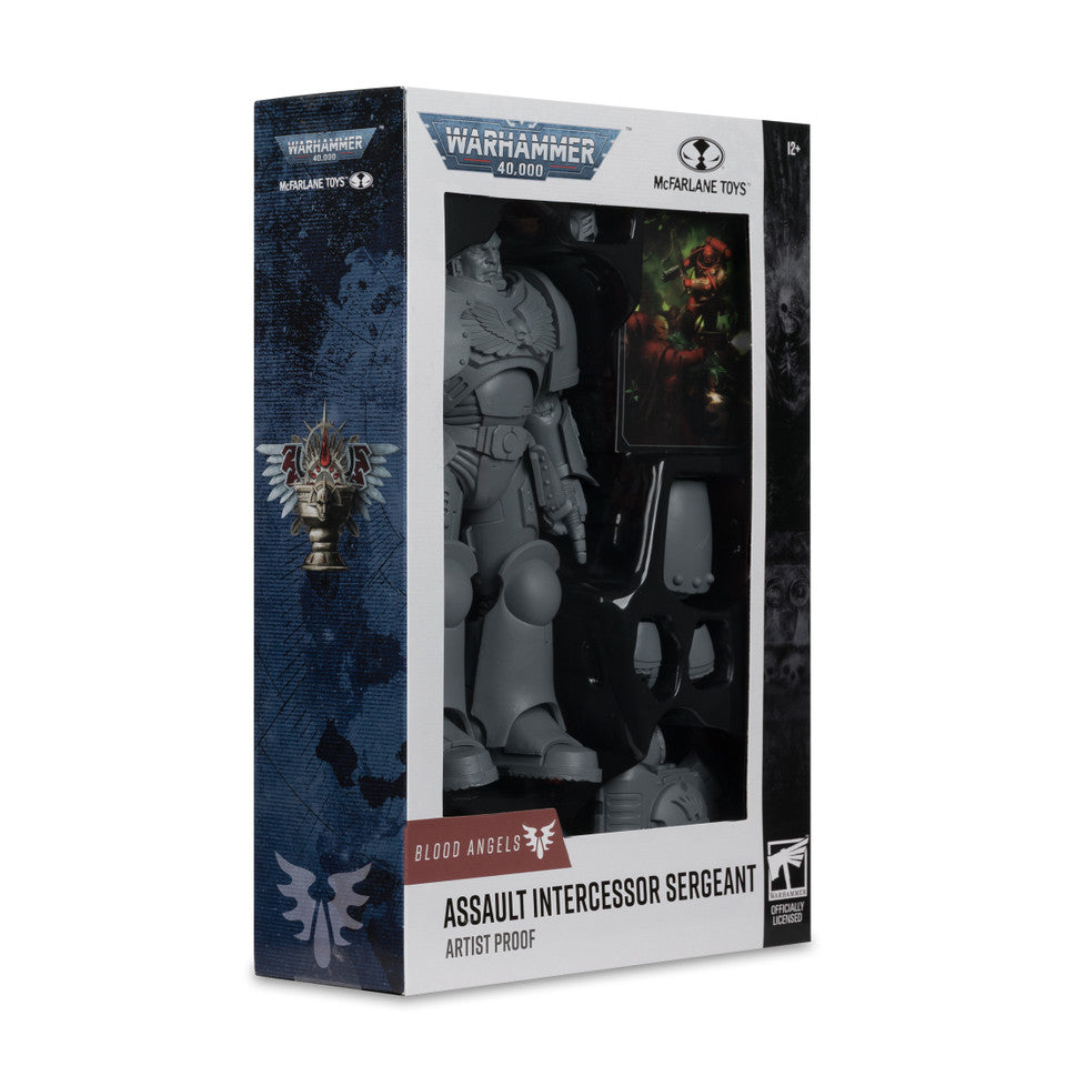 Warhammer 40,000 Action Figure Assault Intercessor Sergeant (Blood Angel) (Artist Proof) 18cm