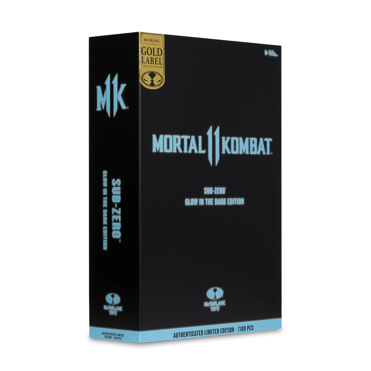 Mortal Kombat Action Figure Glow in The Dark Edition Sub-Zero (Gold Label) 18 cm McFarlane Toys