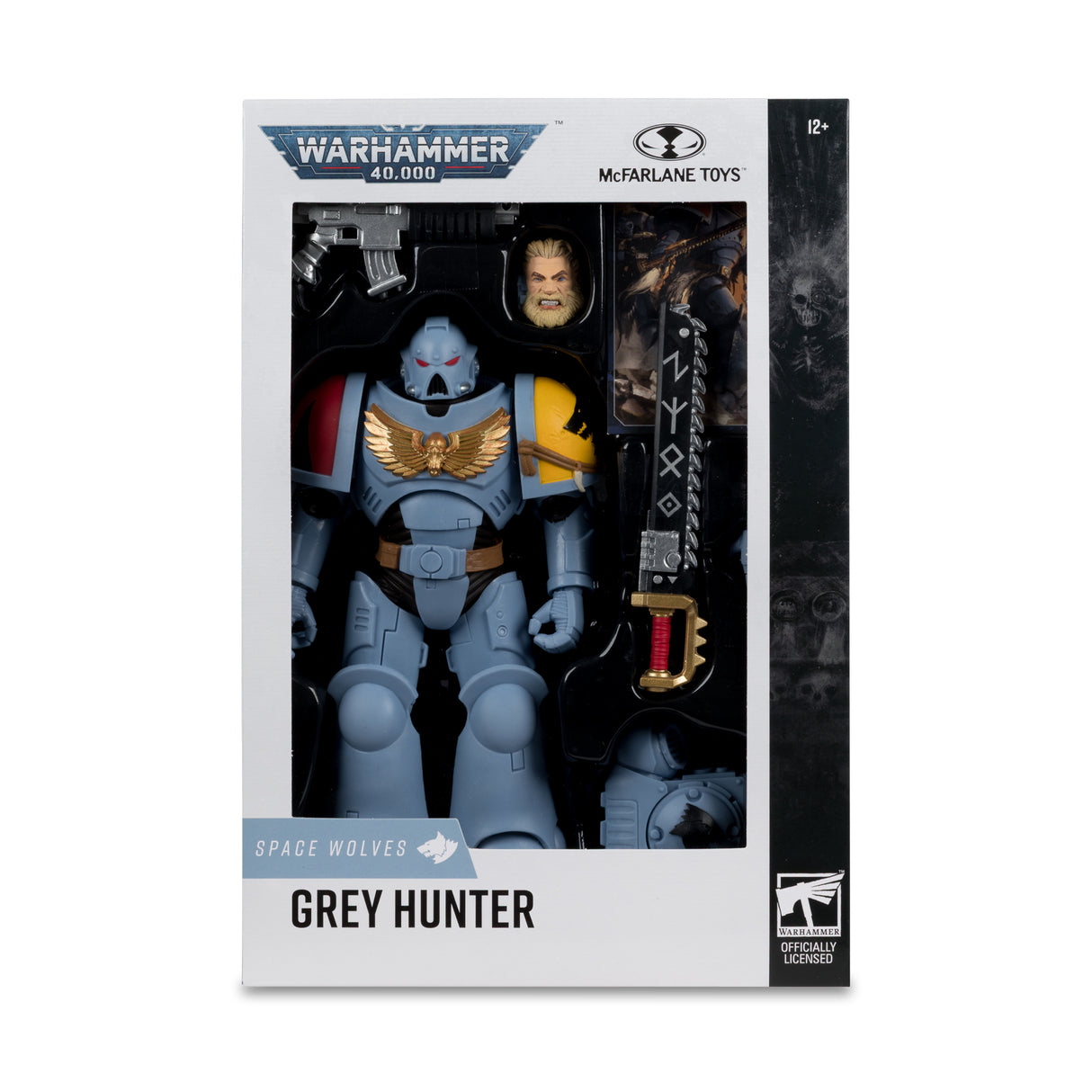 Warhammer 40000 7IN Figures WV12 - Space Wolves Grey Hunter