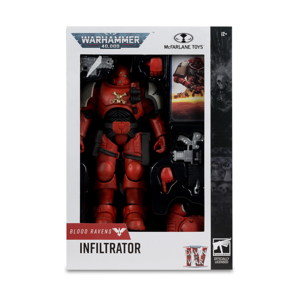 Warhammer 40000 7IN Figures WV12 - Blood Ravens Sergeant Infiltrator (Dawn Of War 4)