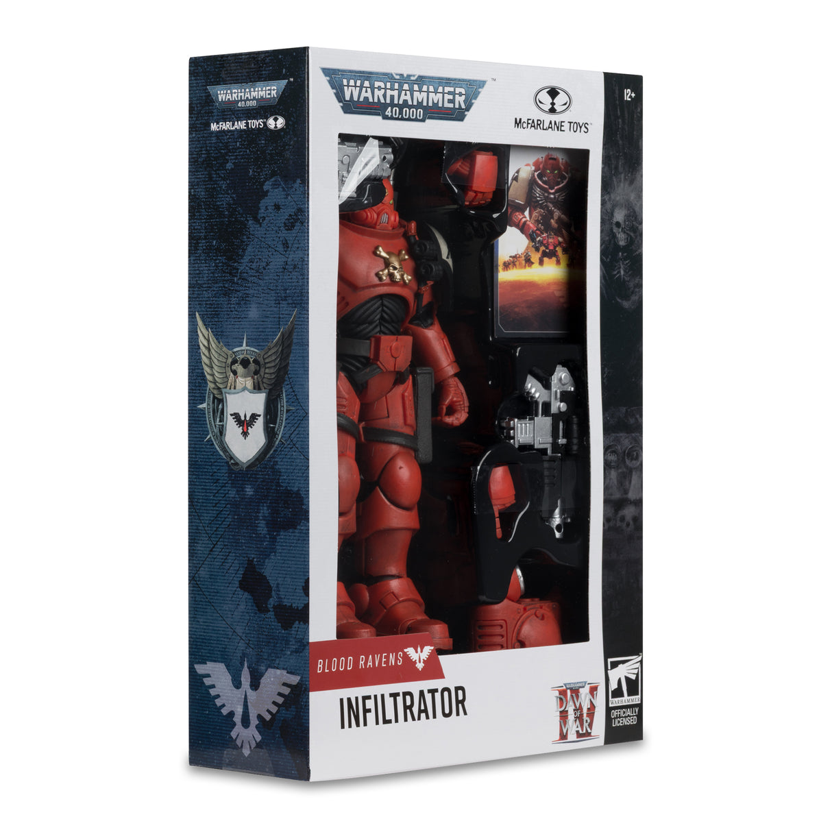 Warhammer 40000 7IN Figures WV12 - Blood Ravens Sergeant Infiltrator (Dawn Of War 4)