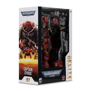 McFarlane Elite Edition 7IN - Warhammer: Dawn Of War 4 - Captain Cyrus In Phobos Armour