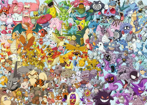 Pokemon Jigsaw Puzzle: Pokemon (1000 pieces) Challenge