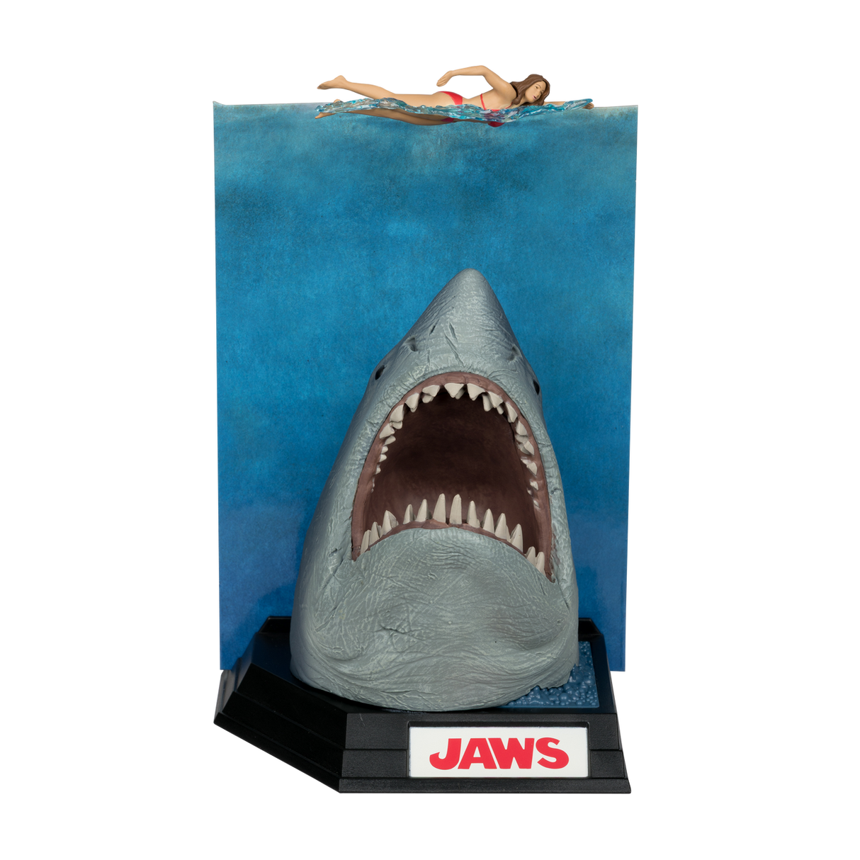 Jaws Movie Maniacs PVC Statue Jaws (50Th Anniversary) 16 Cm - McFarlane