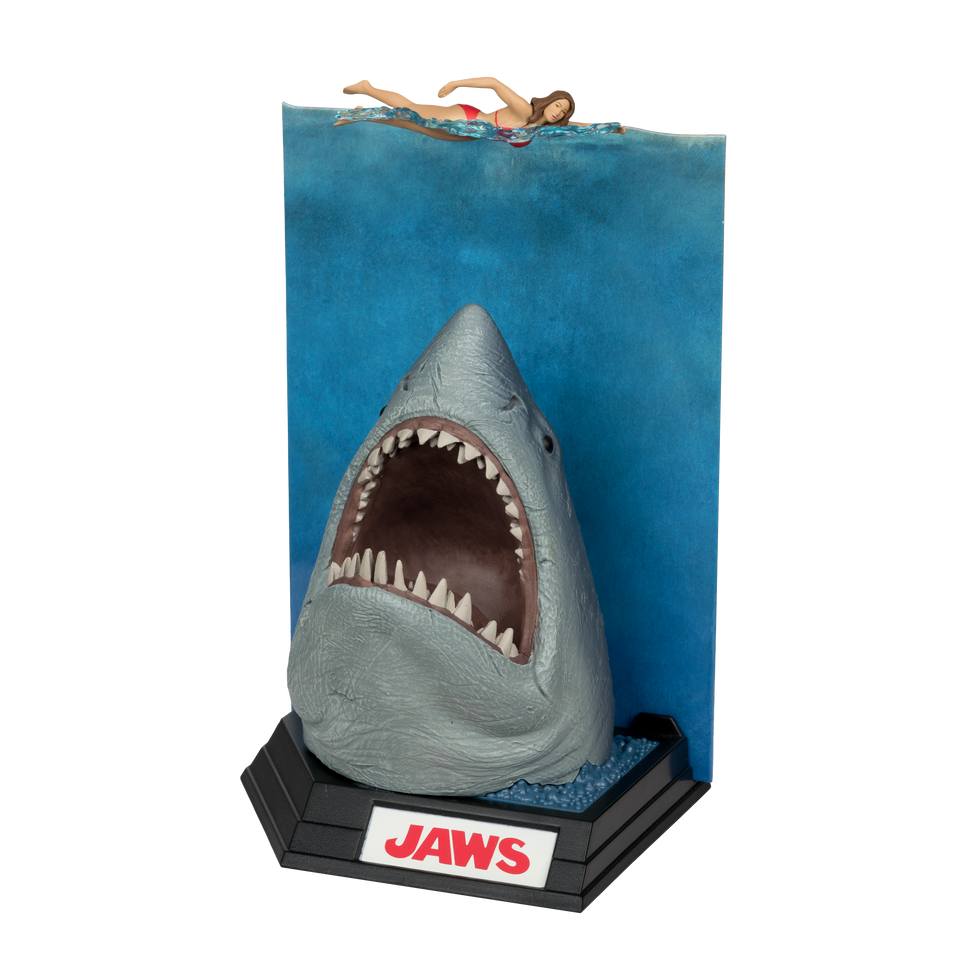 Jaws Movie Maniacs PVC Statue Jaws (50Th Anniversary) 16 Cm - McFarlane