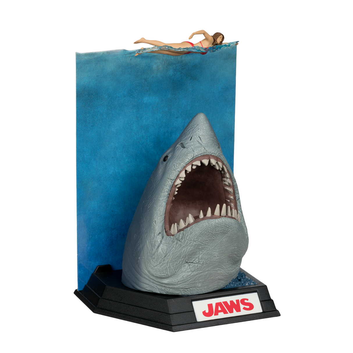Jaws Movie Maniacs PVC Statue Jaws (50Th Anniversary) 16 Cm - McFarlane