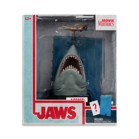 Jaws Movie Maniacs PVC Statue Jaws (50Th Anniversary) 16 Cm - McFarlane