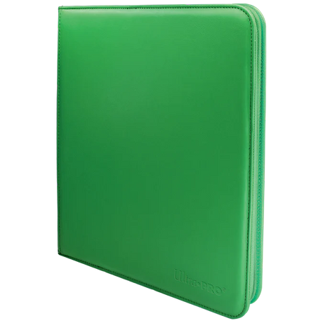 Ultra Pro - 12 Pocket Zippered Pro Binder - Green