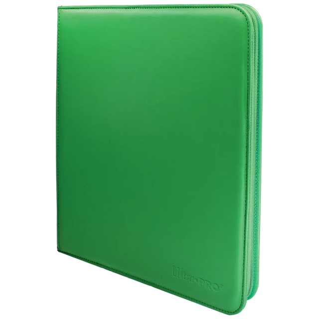 Ultra Pro - 12 Pocket Zippered Pro Binder - Green