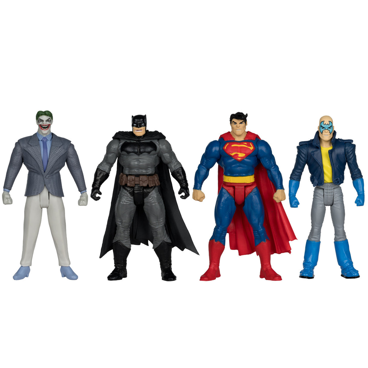 DC Direct Page Punchers Action Figure 4-Pack Batman & Son of Batman & Superman & Joker 7cm McFarlane