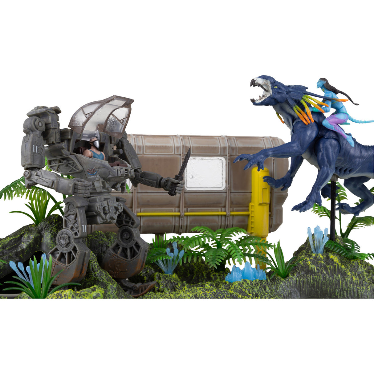 McFarlane Avatar Way of Pandora Shack Site Battle Playset