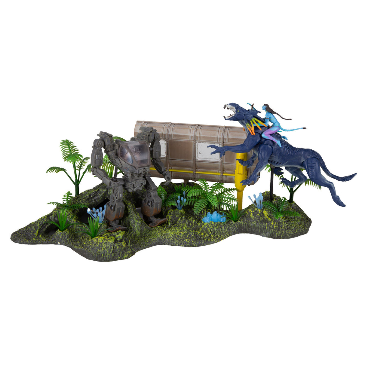 McFarlane Avatar Way of Pandora Shack Site Battle Playset