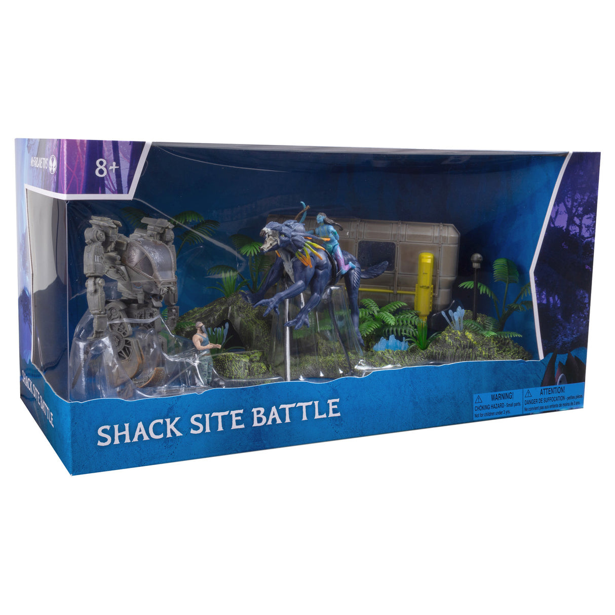 McFarlane Avatar Way of Pandora Shack Site Battle Playset