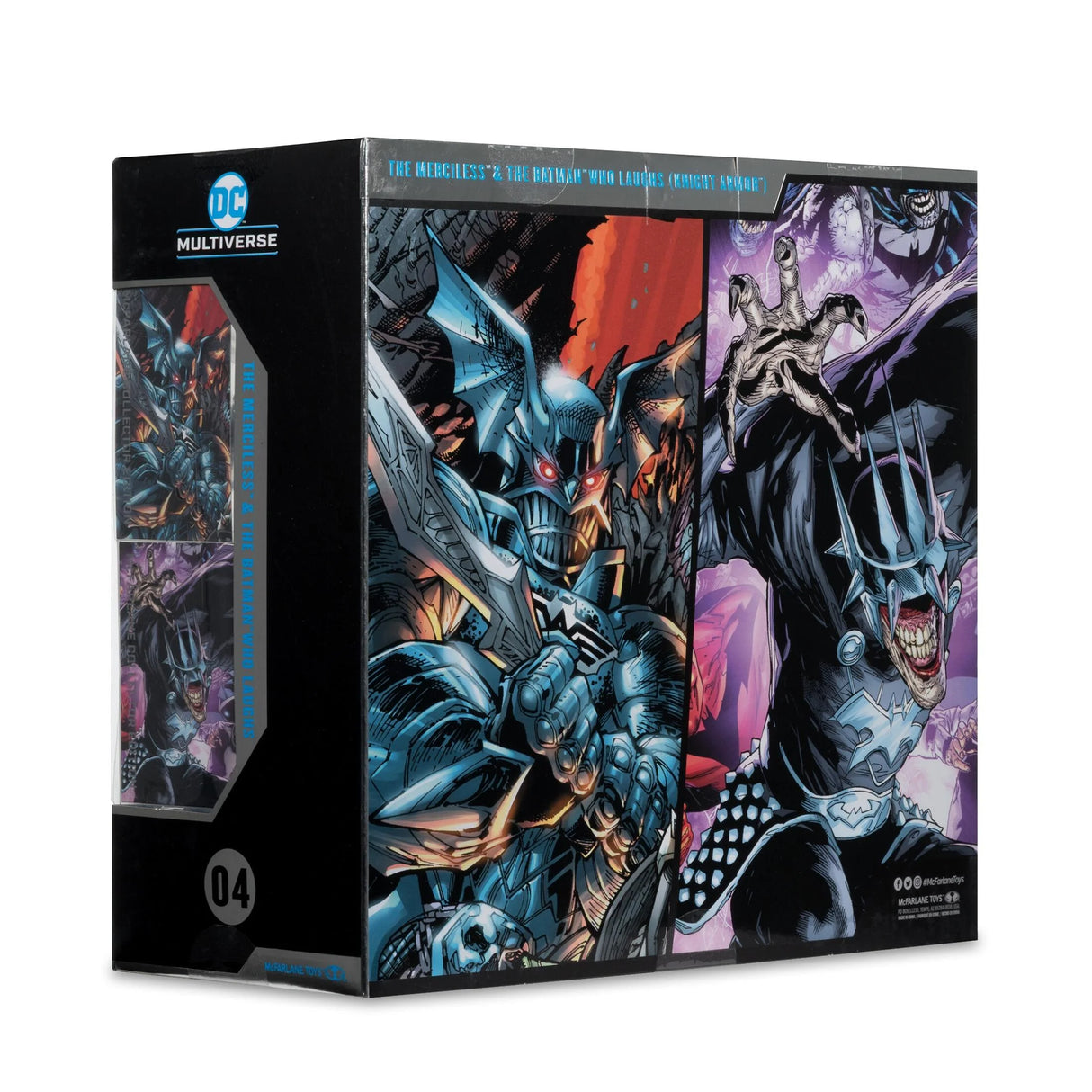 DC Comics - Batman Who Laughs [4 (Knight Armor) & The Merciless (Dark Multiverse) 2-Pack McFarlane