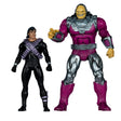 McFarlane DC Multiverse 7IN With Megafig 2PK : Mongul VS Kryptonian Suit Superman