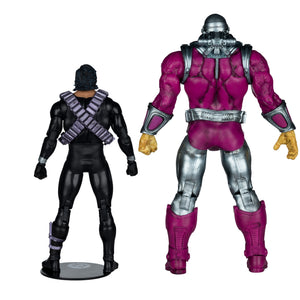 McFarlane DC Multiverse 7IN With Megafig 2PK : Mongul VS Kryptonian Suit Superman