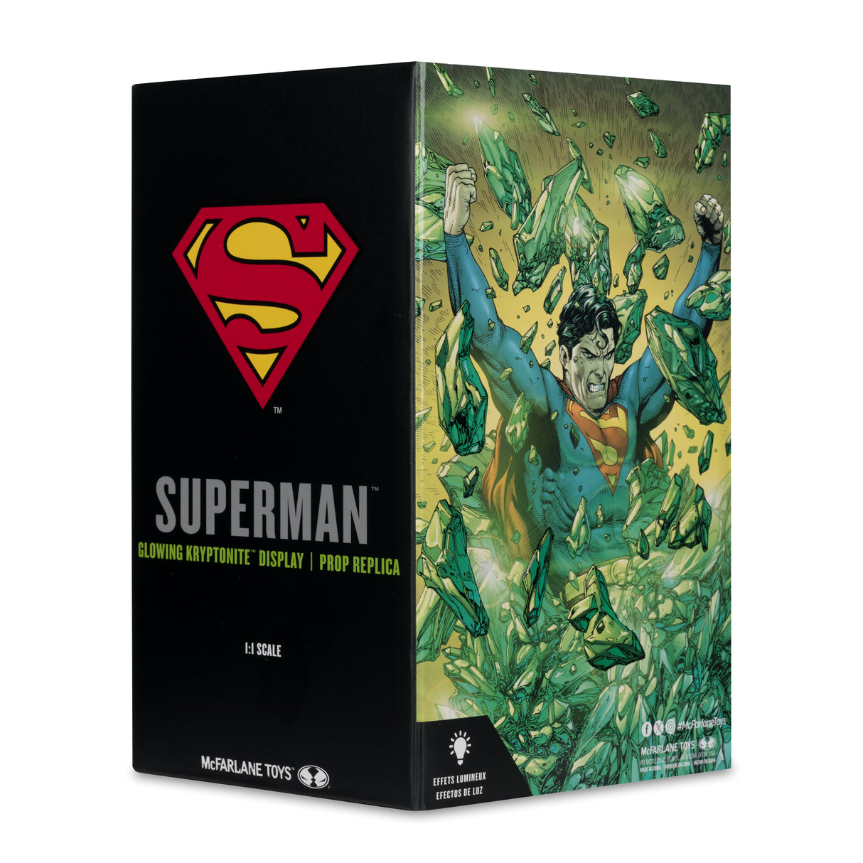 McFarlane DC Direct - 1:1 Scale Prop Replicas - Kryptonite Display