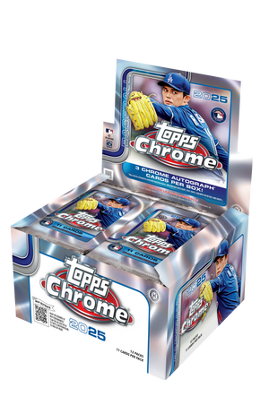 Topps Chrome - MLB 2025 Hobby Jumbo Box