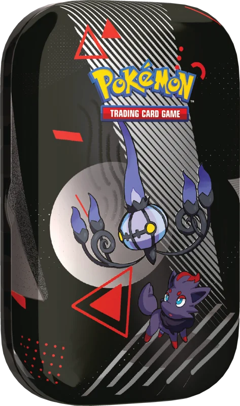 Pokemon TCG: Scarlet & Violet 10.5 - Black Bolt & White Flare - Unova Mini Tin Chandelure & Zorua