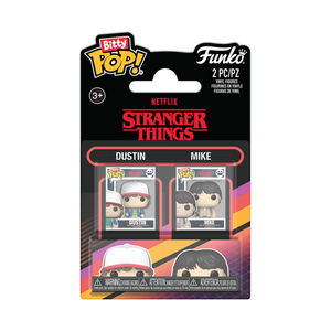 Funko Bitty POP! 2-Pack: Stranger Things - Dustin & Mike Vinyl Figures