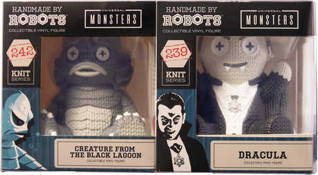 Universal Monsters Creature & Dracula 2 Pack Vinyl Figure from Handmade By Robots