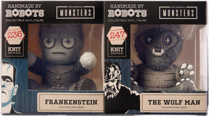 Universal Monsters Frankenstein & Wolfman 2 Pack Vinyl Figure from Handmade By Robots