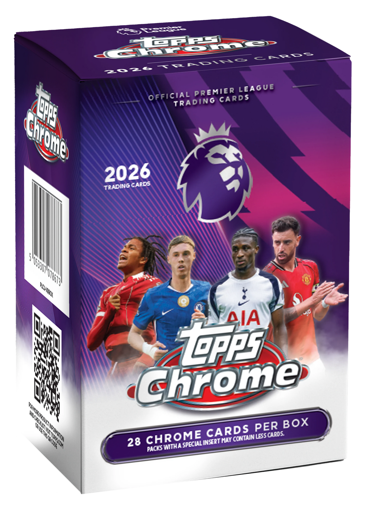 Topps Chrome - Premier League Value Box 2026