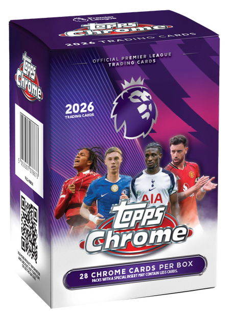 Topps Chrome - Premier League Value Box 2026