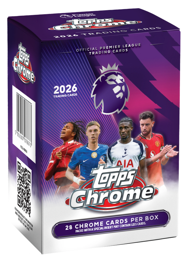 Topps Chrome - Premier League Value Box 2026