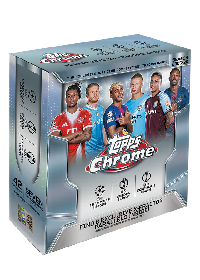 Topps - UCC Chrome 2025-26 Mega Box