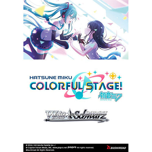 Weiss Schwarz - Hatsune Miku: Colourful Stage! Booster Pack (12 Count)