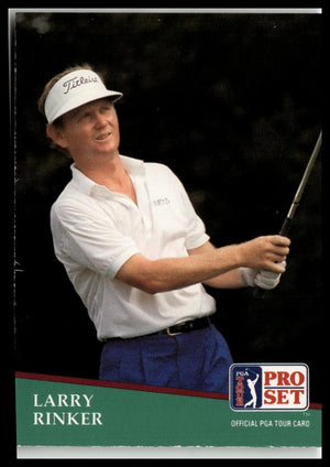 Golf Singles 1991 Pro Set PGA Tour [6 Larry Rinker